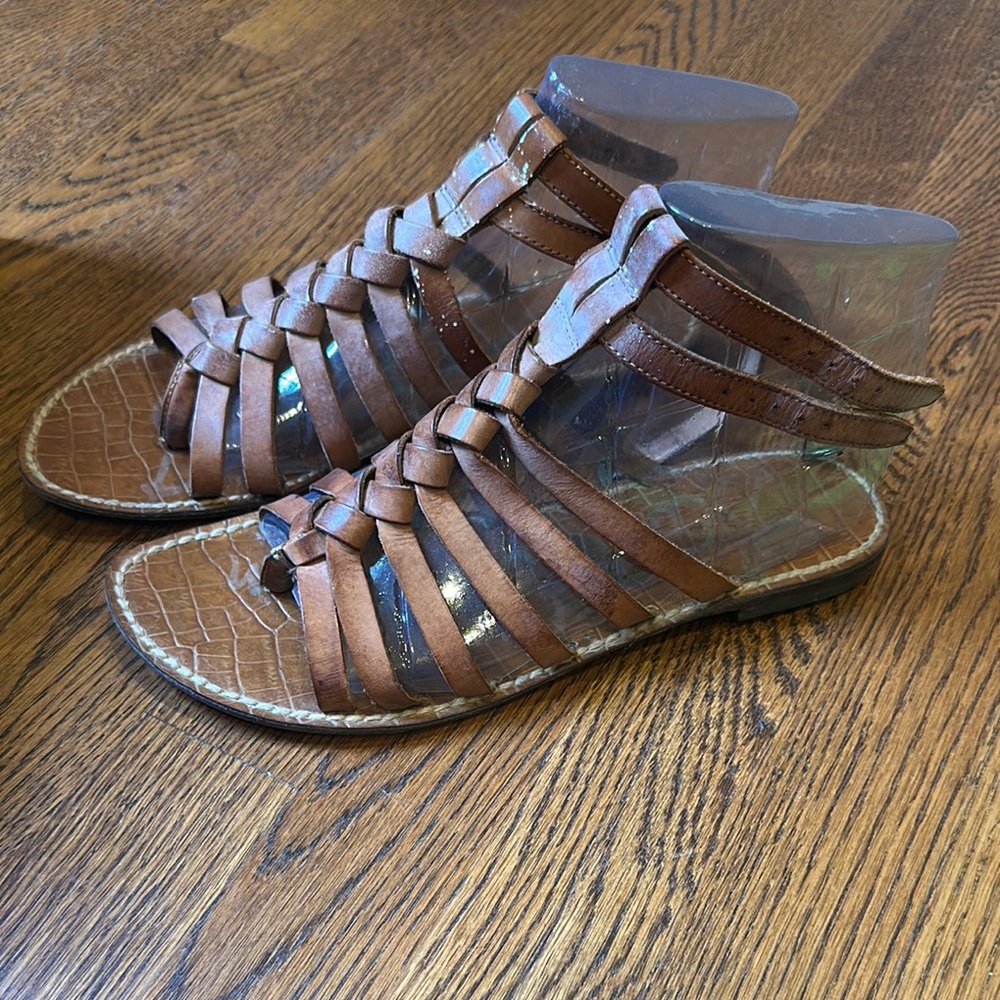 Sam Edelman Brown Gladiator Sandals